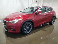 Salvage cars for sale at Central Square, NY auction: 2017 Infiniti QX30 Base