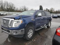 Nissan Titan Vehiculos salvage en venta: 2016 Nissan Titan XD SL