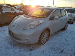 Nissan Leaf Vehiculos salvage en venta: 2015 Nissan Leaf S