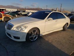 Salvage cars for sale at Sun Valley, CA auction: 2008 Mercedes-Benz S 550