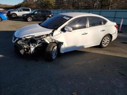 Salvage cars for sale at Brookhaven, NY auction: 2019 Nissan Sentra S