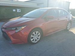 Toyota Corolla le salvage cars for sale: 2020 Toyota Corolla LE