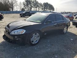 Salvage cars for sale from Copart Loganville, GA: 2007 Chevrolet Impala Super Sport