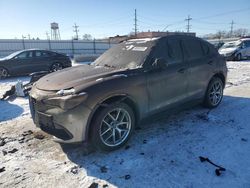 Salvage cars for sale at Chicago Heights, IL auction: 2018 Alfa Romeo Stelvio TI Sport