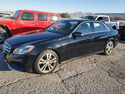 Salvage cars for sale at Las Vegas, NV auction: 2014 Mercedes-Benz E 350