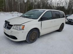 Salvage cars for sale at Cookstown, ON auction: 2013 Dodge Grand Caravan SE