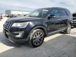 Salvage cars for sale at Haslet, TX auction: 2017 Ford Explorer Limited