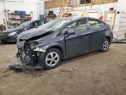 Salvage cars for sale at Ham Lake, MN auction: 2012 Toyota Prius