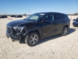 Salvage cars for sale at New Braunfels, TX auction: 2018 GMC Terrain SLE