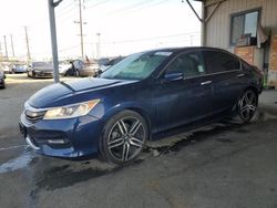 Honda salvage cars for sale: 2017 Honda Accord Sport