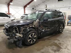 Salvage cars for sale at Center Rutland, VT auction: 2017 Subaru Forester 2.5I Premium