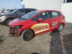 Salvage cars for sale at Mcfarland, WI auction: 2019 Honda FIT LX