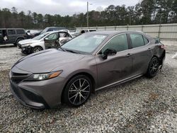 Salvage cars for sale at Ellenwood, GA auction: 2022 Toyota Camry SE