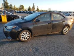 Salvage cars for sale at Rancho Cucamonga, CA auction: 2015 Toyota Corolla L