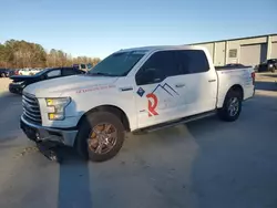 Salvage trucks for sale at Gaston, SC auction: 2015 Ford F150 Supercrew