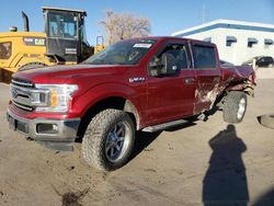 Salvage cars for sale at Albuquerque, NM auction: 2019 Ford F150 Supercrew