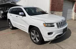 Salvage cars for sale at Grand Prairie, TX auction: 2014 Jeep Grand Cherokee Overland