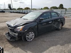 Nissan salvage cars for sale: 2015 Nissan Sentra S