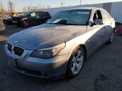 Vehiculos salvage en venta de Copart Portland, OR: 2007 BMW 525 I