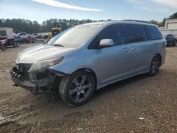 Salvage cars for sale at auction: 2014 Toyota Sienna Sport