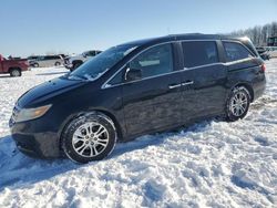 Salvage cars for sale from Copart Wayland, MI: 2012 Honda Odyssey EX