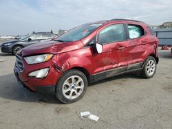 Salvage cars for sale at Bakersfield, CA auction: 2018 Ford Ecosport SE