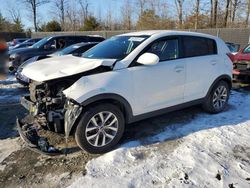 Salvage cars for sale at Waldorf, MD auction: 2016 KIA Sportage LX