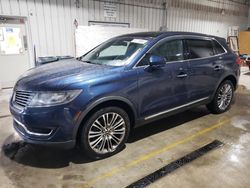 Lincoln salvage cars for sale: 2017 Lincoln MKX Reserve