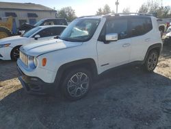 Jeep Vehiculos salvage en venta: 2016 Jeep Renegade Limited