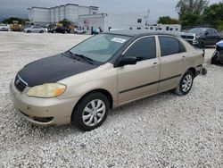 Toyota Vehiculos salvage en venta: 2005 Toyota Corolla CE