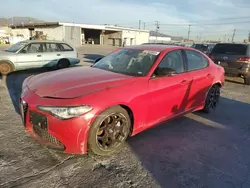 Salvage cars for sale at Sun Valley, CA auction: 2021 Alfa Romeo Giulia Sport