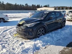 Salvage cars for sale at Windham, ME auction: 2018 Toyota C-HR XLE