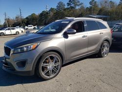 Salvage cars for sale at Savannah, GA auction: 2017 KIA Sorento LX