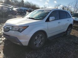 Acura mdx salvage cars for sale: 2008 Acura MDX Technology