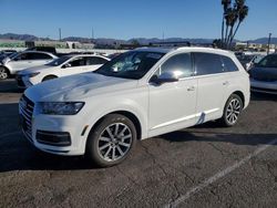 Salvage cars for sale at Van Nuys, CA auction: 2017 Audi Q7 Premium Plus