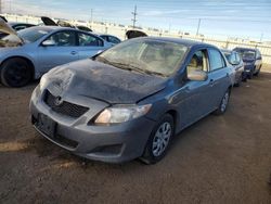 Salvage cars for sale from Copart Elgin, IL: 2010 Toyota Corolla Base