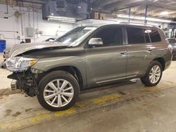 Toyota salvage cars for sale: 2010 Toyota Highlander Hybrid