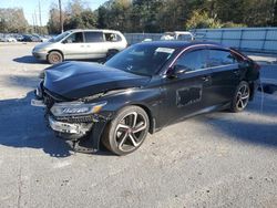 Salvage cars for sale at Savannah, GA auction: 2019 Honda Accord Sport