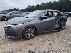 Salvage cars for sale from Copart Eight Mile, AL: 2017 Honda Civic EX