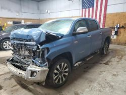 Salvage vehicles for parts for sale at auction: 2020 Toyota Tundra Crewmax Limited