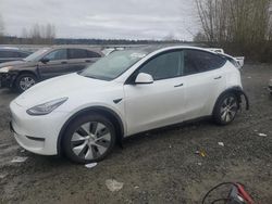 Salvage cars for sale at Arlington, WA auction: 2022 Tesla Model Y