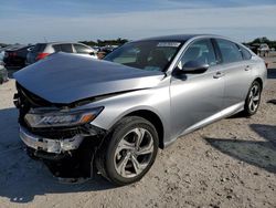 Salvage cars for sale at West Palm Beach, FL auction: 2018 Honda Accord EXL