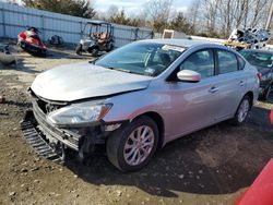 Salvage cars for sale at Windsor, NJ auction: 2019 Nissan Sentra S