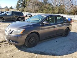 Salvage cars for sale at Knightdale, NC auction: 2014 Nissan Sentra S