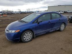 Salvage cars for sale at Rocky View County, AB auction: 2006 Honda Civic DX