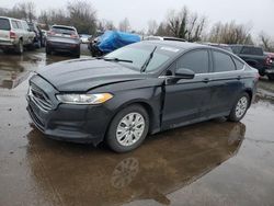 Salvage cars for sale at Woodburn, OR auction: 2014 Ford Fusion S