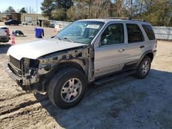 Salvage cars for sale at Knightdale, NC auction: 2003 Ford Escape XLT