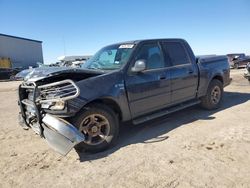 Vehiculos salvage en venta de Copart Amarillo, TX: 2001 Ford F150 Supercrew