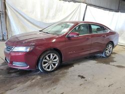 Chevrolet Impala salvage cars for sale: 2017 Chevrolet Impala LT