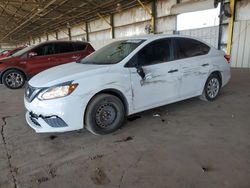 Nissan salvage cars for sale: 2017 Nissan Sentra S